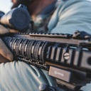 MAGPUL XTM® Schienenabdeckungen | Picatinny | schwarz | 4 Stück