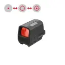 HOLOSUN HS512C-RD | Geschlossenes Rotpunktvisier mit wechselbarem Absehen | 2MOA Dot & 65 MOA Circle | schwarz