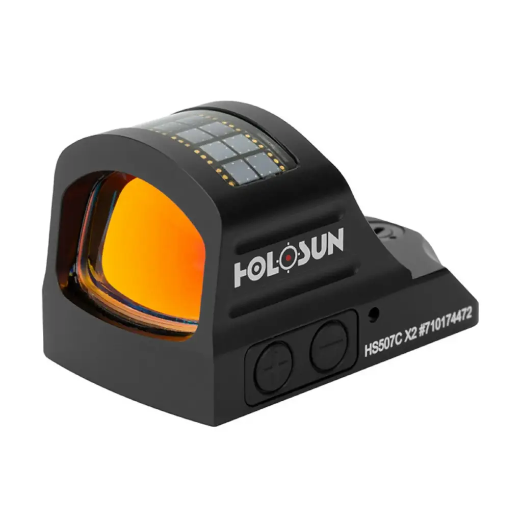 HOLOSUN HS507C X2 | Rotpunktvisier | 2MOA Dot & 32 MOA Circle