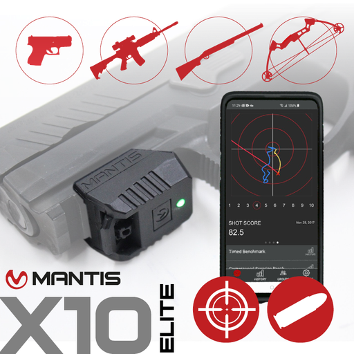[MT-1004] Mantis X10 ELITE – Trocken- & Scharfschusstrainer für alle Waffen