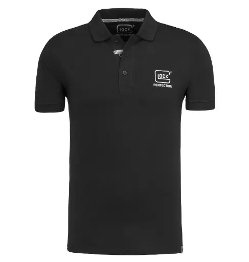 GLOCK Polo Shirt Pima Cotton | Schwarz