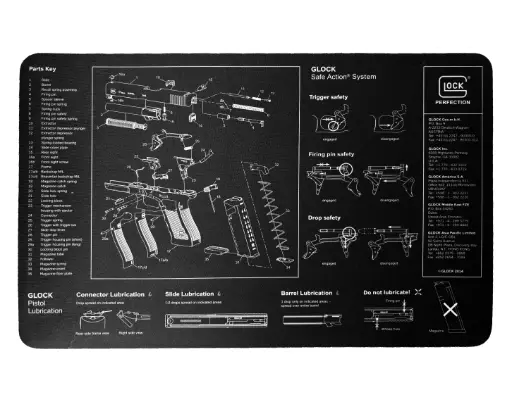 [R-31718] GLOCK Unterlag- und Reinigungsmatte | 